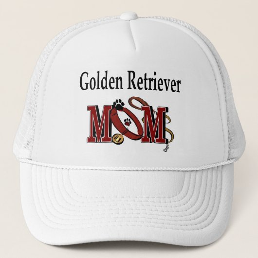 Casquette de maman Golden Retriever (Devant)