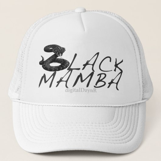 casquette "de MAMBA NOIR" de DzynR numérique (Devant)