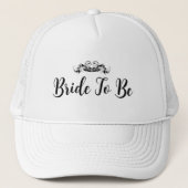 Casquette de mariée (Devant)