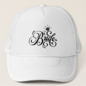 Casquette de mariée (Devant)