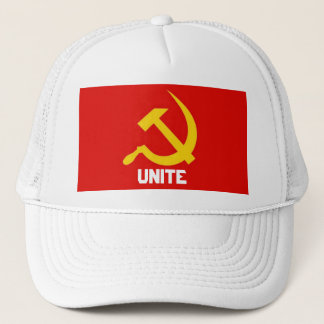 Casquette de marteau et de faucille