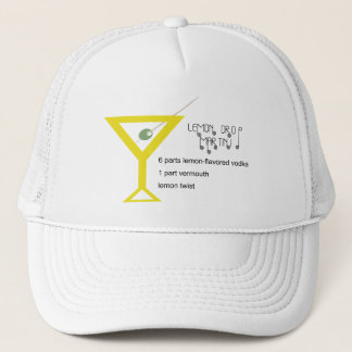 Casquette de Martini de baisse de citron