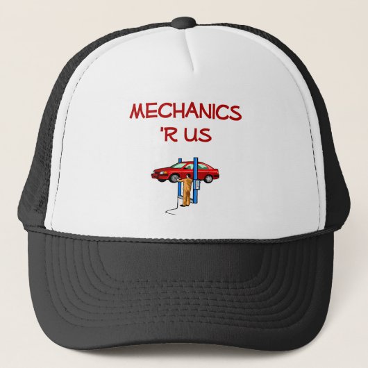 Casquette de mécanicien (Devant)