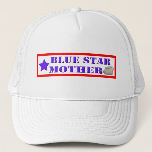 Casquette de mère d'étoile bleue (Devant)