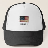 Casquette de message American Flag Unity (Devant)