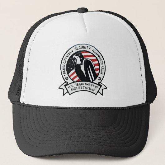 Casquette de molestation de TSA (Devant)