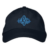 Casquette de monogramme (Devant)