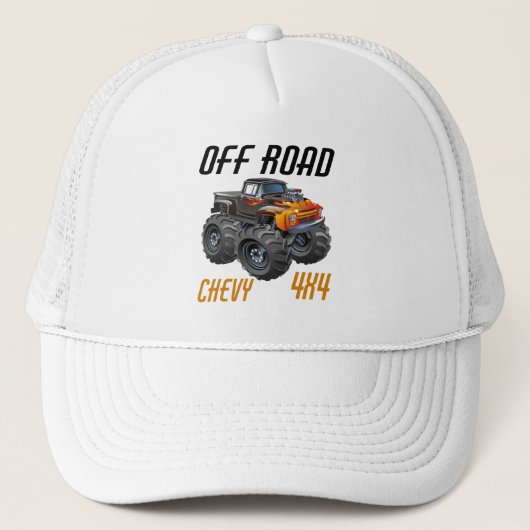 Casquette de monster truck (Devant)