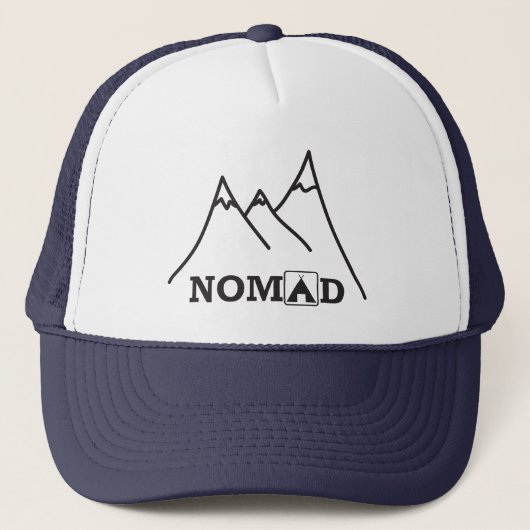 Casquette de montagne de nomade (Devant)
