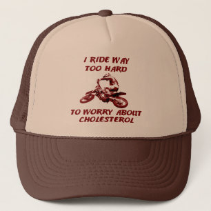 Casquette de moto cross Dirt Bike Cholesterol