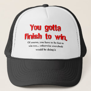 Casquette de moto cross Dirt Bike Finish To Win