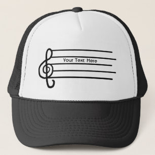 Casquette de musique à clé personnalisable