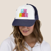 Casquette de nom de table périodique Lab Rats (En situation)