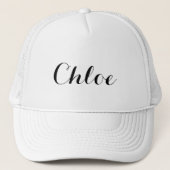 casquette de nom personnalisé femmes (Devant)