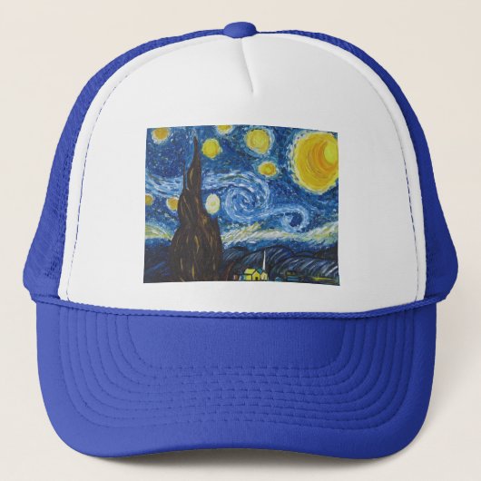 Casquette de nuit étoilée (Devant)