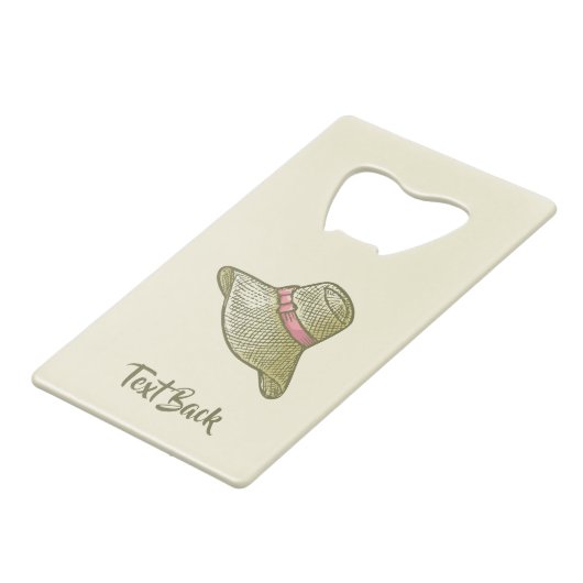 Casquette de paille à main Jaune (Dos Angle)