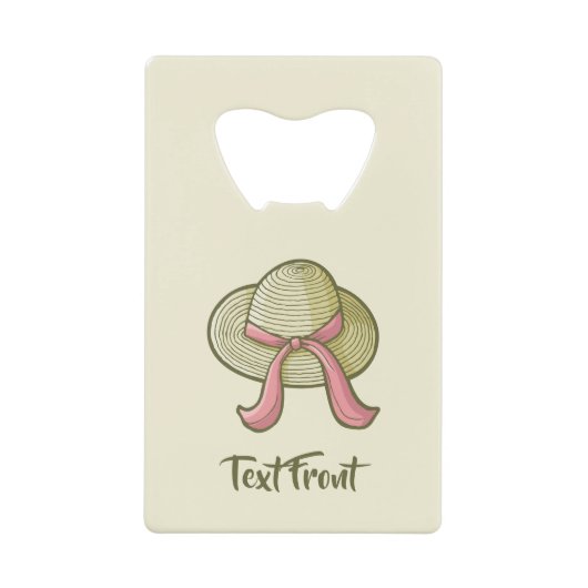 Casquette de paille jaune (Devant)