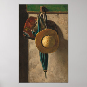 Casquette de paille - John Frederick Peto Poster d