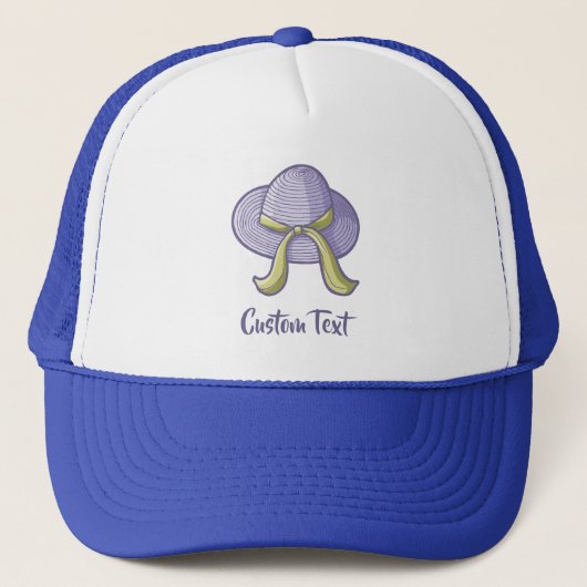 Casquette de paille Lilac (Devant)