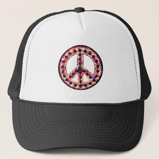 casquette de paix de 5 couleurs (Devant)