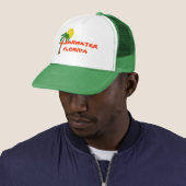 Casquette de palmier Clearwater Florida (En situation)