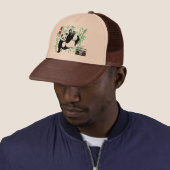 Casquette de panda de hip hop (En situation)