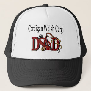 Casquette de papa de corgi de Gallois de cardigan