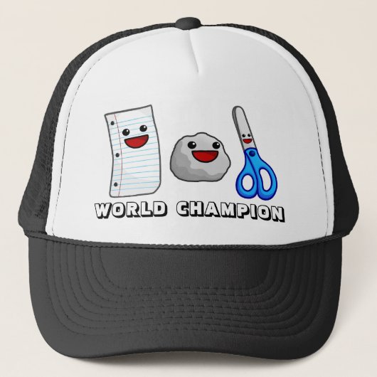 Casquette de papier délicieux de champion du monde (Devant)