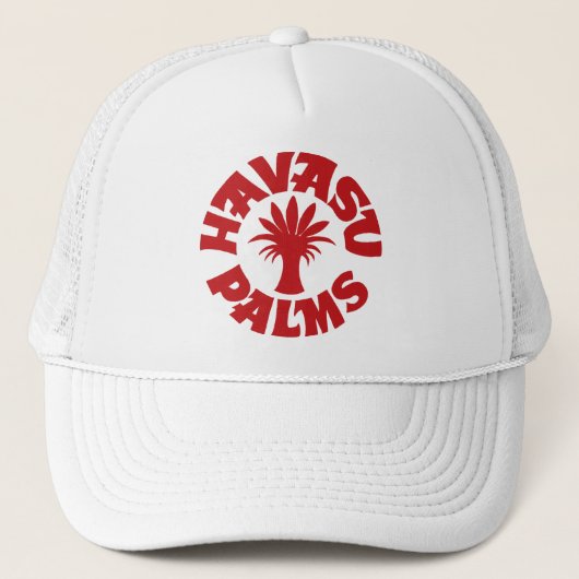 Casquette de paumes de Havasu - rouge (Devant)