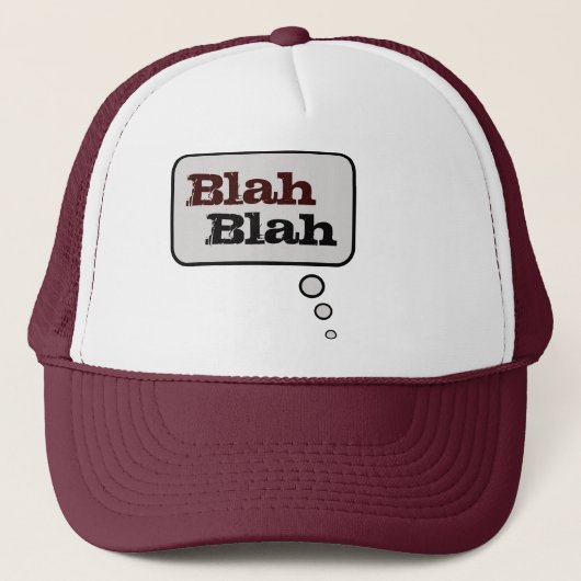 Casquette de pensée fade fade de bulle (Devant)