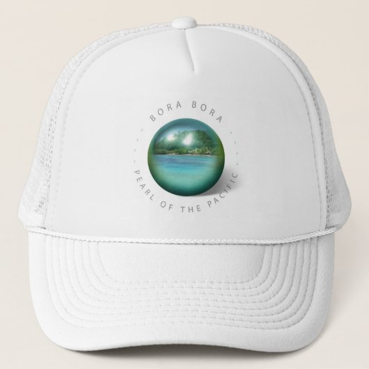 Casquette de perle de Bora Bora (Devant)