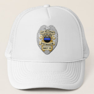 Casquette De Peur Nous Oublions - L'Insigne De Ligne Bleue M