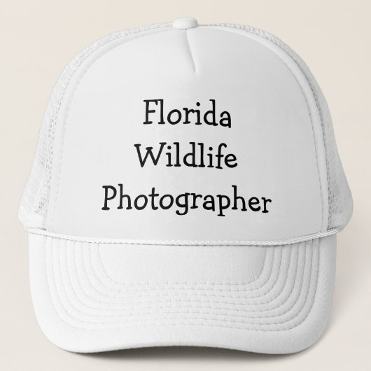 Casquette de photographes de faune (Devant)