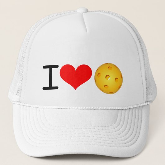 Casquette de Pickleball : "J'aime Pickleball" (le (Devant)