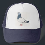Casquette de pigeon<br><div class="desc">Ce casquette comporte une reproduction de mon dessin au crayon coloré par original d'un pigeon.</div>