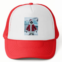 casquette de pingouin père Noël