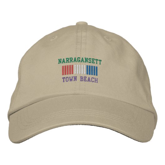 Casquette DE PLAGE DE LA VILLE DE NARRAGANSETT (Devant)