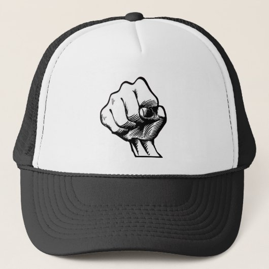 Casquette de poing cliné (Devant)