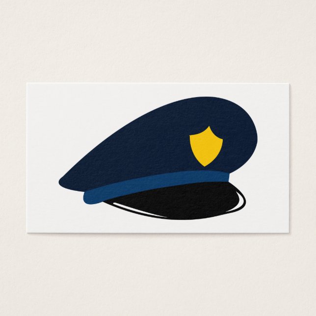 Casquette de police (Devant)