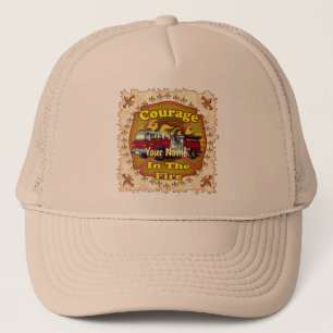 Casquette de pompier Courage Firefighter
