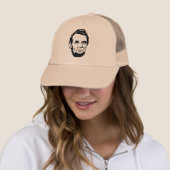 Casquette de portrait d'Abraham Lincoln (En situation)