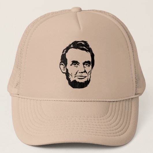 Casquette de portrait d'Abraham Lincoln (Devant)