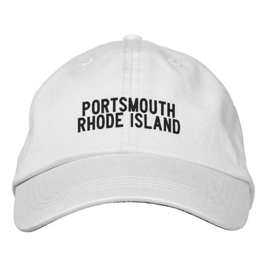 Casquette de Portsmouth Rhode Island (Devant)