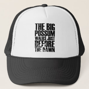 Casquette de promenade d'opossum