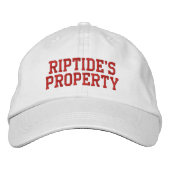 Casquette de propriété de Riptide (Devant)