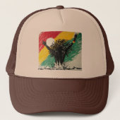 CASQUETTE de Rasta (Devant)