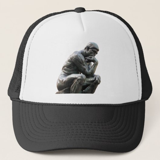 Casquette de réflexion - Penseur de Rodin (Devant)