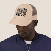 casquette de règle de teckels (En situation)