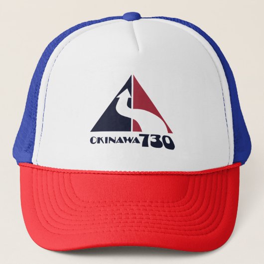 Casquette de réversion d'Okinawa 730 (Devant)