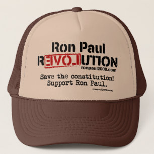 Casquette de révolution de Ron Paul